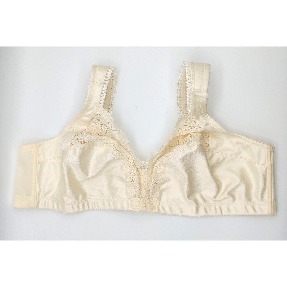 Wonderbra W2404 Full Support Cushioned Strap Wireless Bra Natural 44C